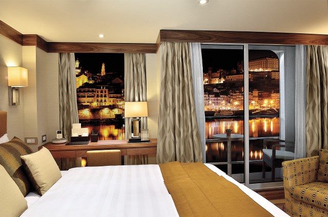 Staterooms aboard AmaVida feature small step-out balconies. Photo courtesy of AmaWaterways.