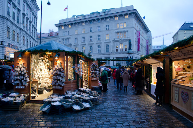 The spirit of Christmas, alive and well in Vienna! Photo © 2012 Aaron Saunders