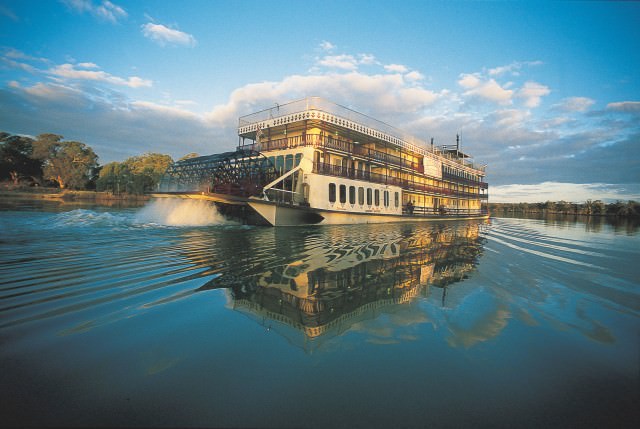 The Murray Princess explores Australia's massive Murray River. Courtesy of Captain Cook Cruises. 