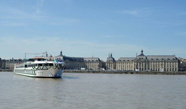 CroisiEurope's Princesse d'Aquitaine sails the Gironde River. Photo courtesy of CroisiEurope