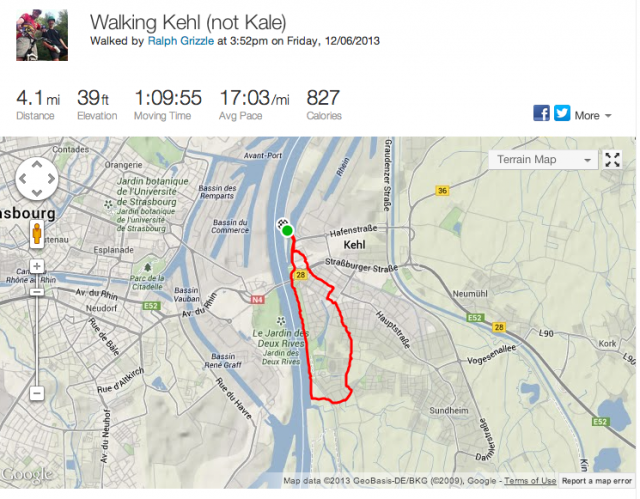 Walking Kehl