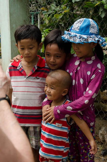 The best part of walking through the local villages of Vietnam: the kids, who speak excellent English are are genuinely excited to see tourists. Photo © 2013 Aaron Saunders