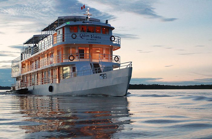The new Queen Violeta is utilized by G Adventures for their Amazon itineraries. Photo courtesy of G Adventures. 