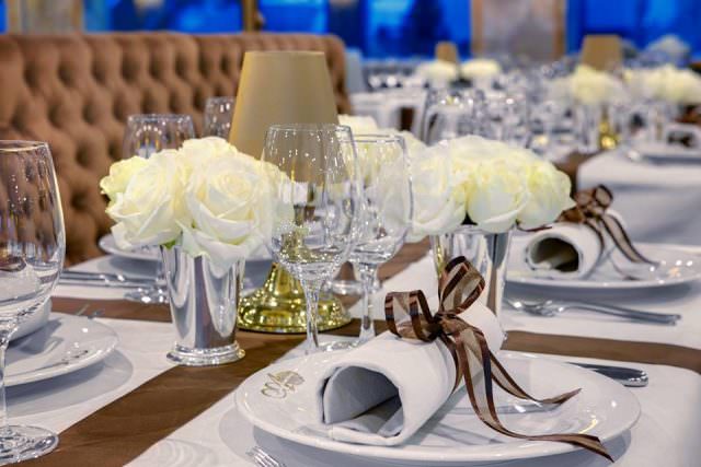 Dining Detail. The Habsburgs would be proud! Photo courtesy of Uniworld Boutique River Cruise Collection.