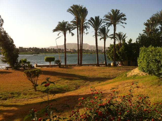 Another shot of the Nile River in Egypt. Despite difficulties in getting around, the journey here is well worth the effort. Photo © 2015 Aaron Saunders