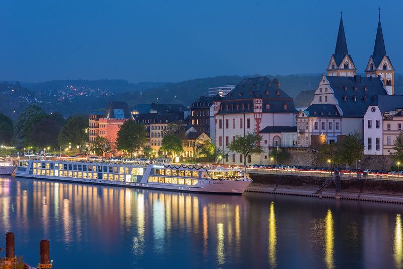 Emerald Sky in Koblenz, Germany. Photo Courtesy of Emerald Cruises.