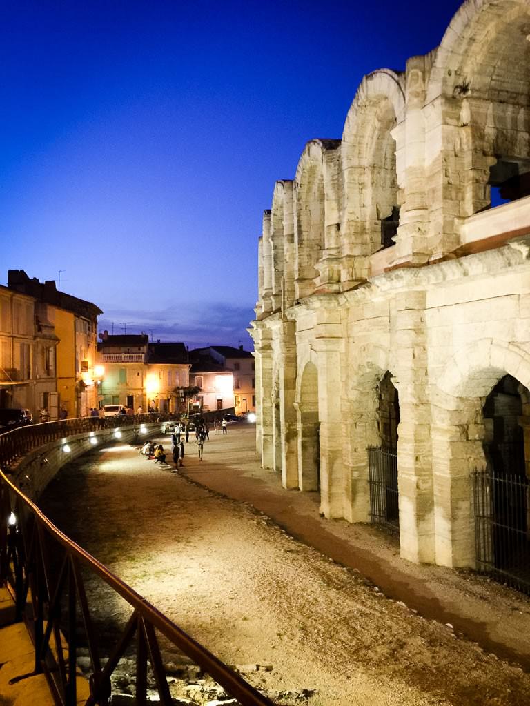 The Roman arena in Arles. © 2015 Ralph Grizzle