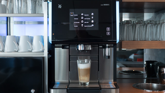 Scenic's coffee machine. © 2015 Ralph Grizzle