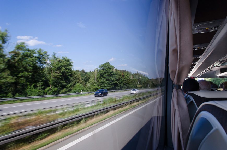 Zipping along the German Autobahn...Photo ©  2015 Aaron Saunders