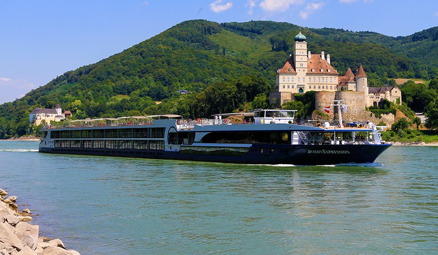Avalon Expression on the Danube River in Austria's Wachau Valley. Photo Courtesy of Avalon Waterways.