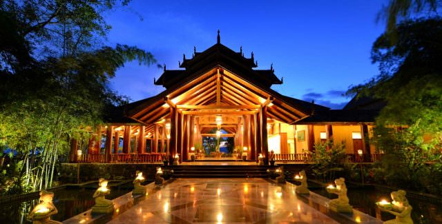 On the land portion of Viking's Myanmar Explorer river cruise tour, guests are treated to two nights at the Inle Areum Palace Hotel. Photo courtesy of Areum Palace Hotels & Resorts. 