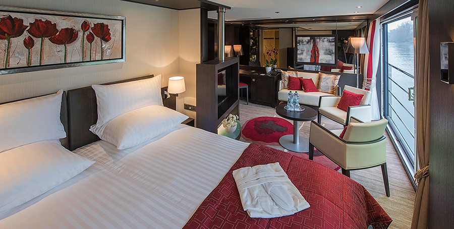 Avalon Tapestry II Royal Suite. Photo courtesy of Avalon Waterways.