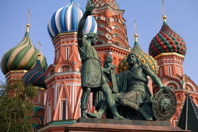 St. Basil's Cathedral in Red Square - © K.D. Leperi