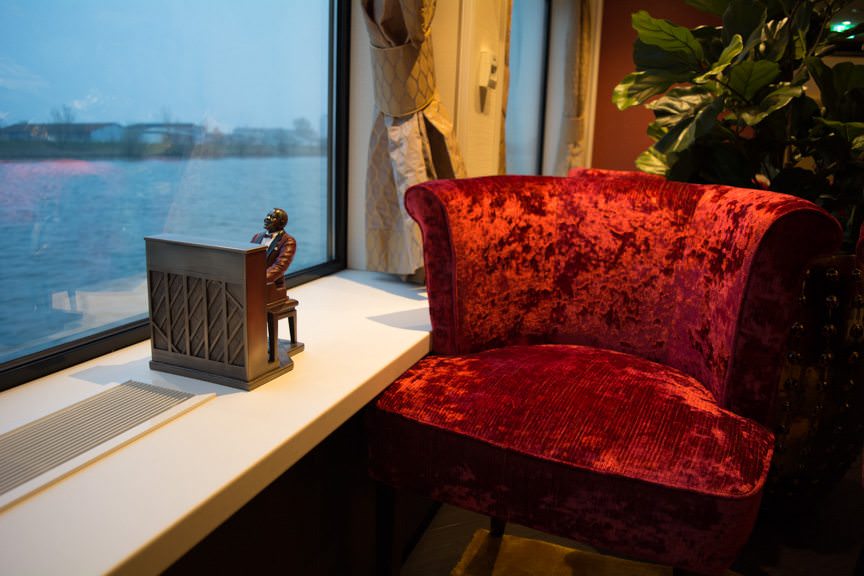 There's even little touches of jazz whimsy throughout the River Voyager. Photo © 2016 Aaron Saunders