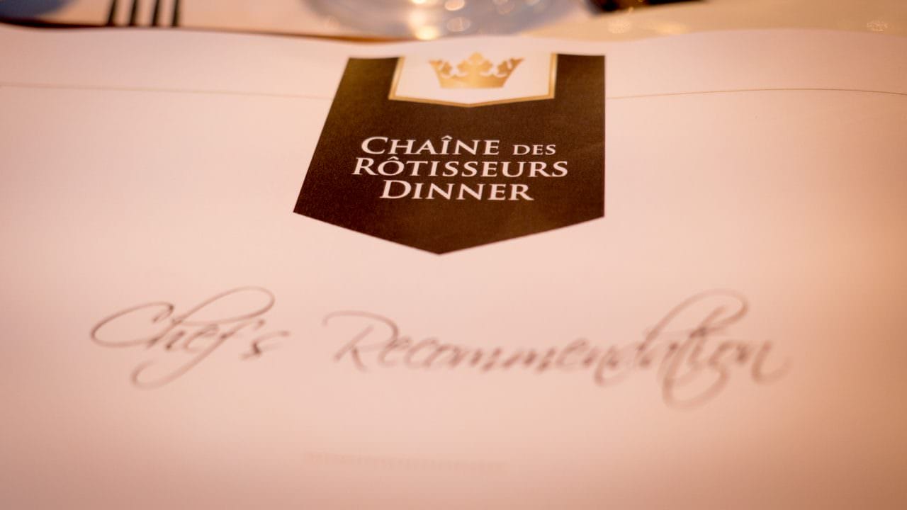 Chaîne des Rôtisseurs Dinner