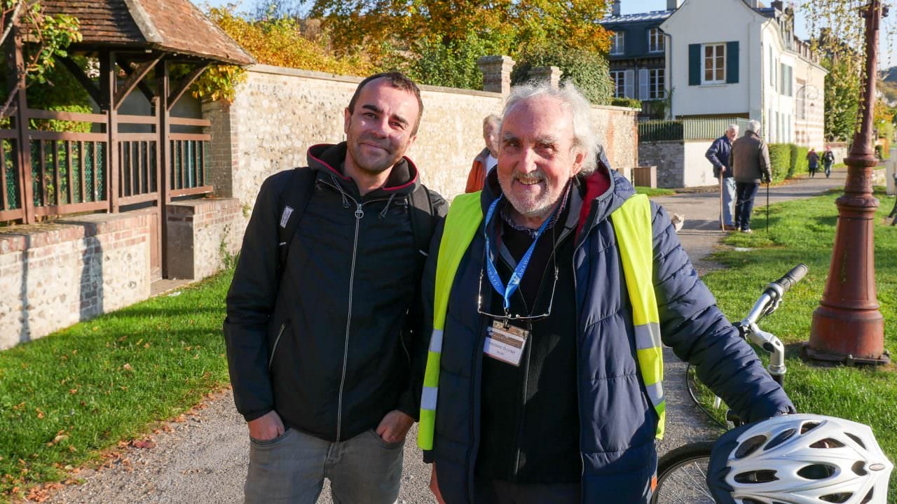 Our tour guide Frederic Ollivier and his son Christophe. © 2016 Ralph Grizzle